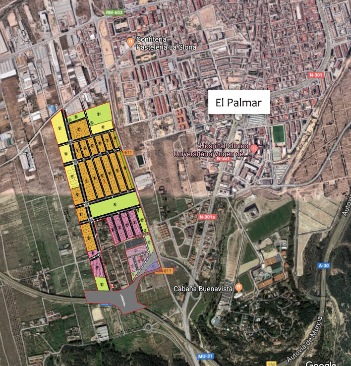 Planta maps con Las Palmeras 2